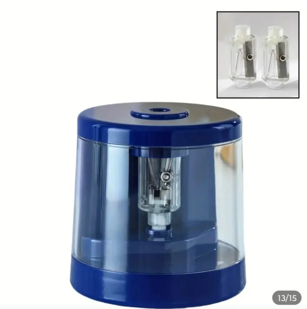 Professional Blue Electric Pencil Sharpener